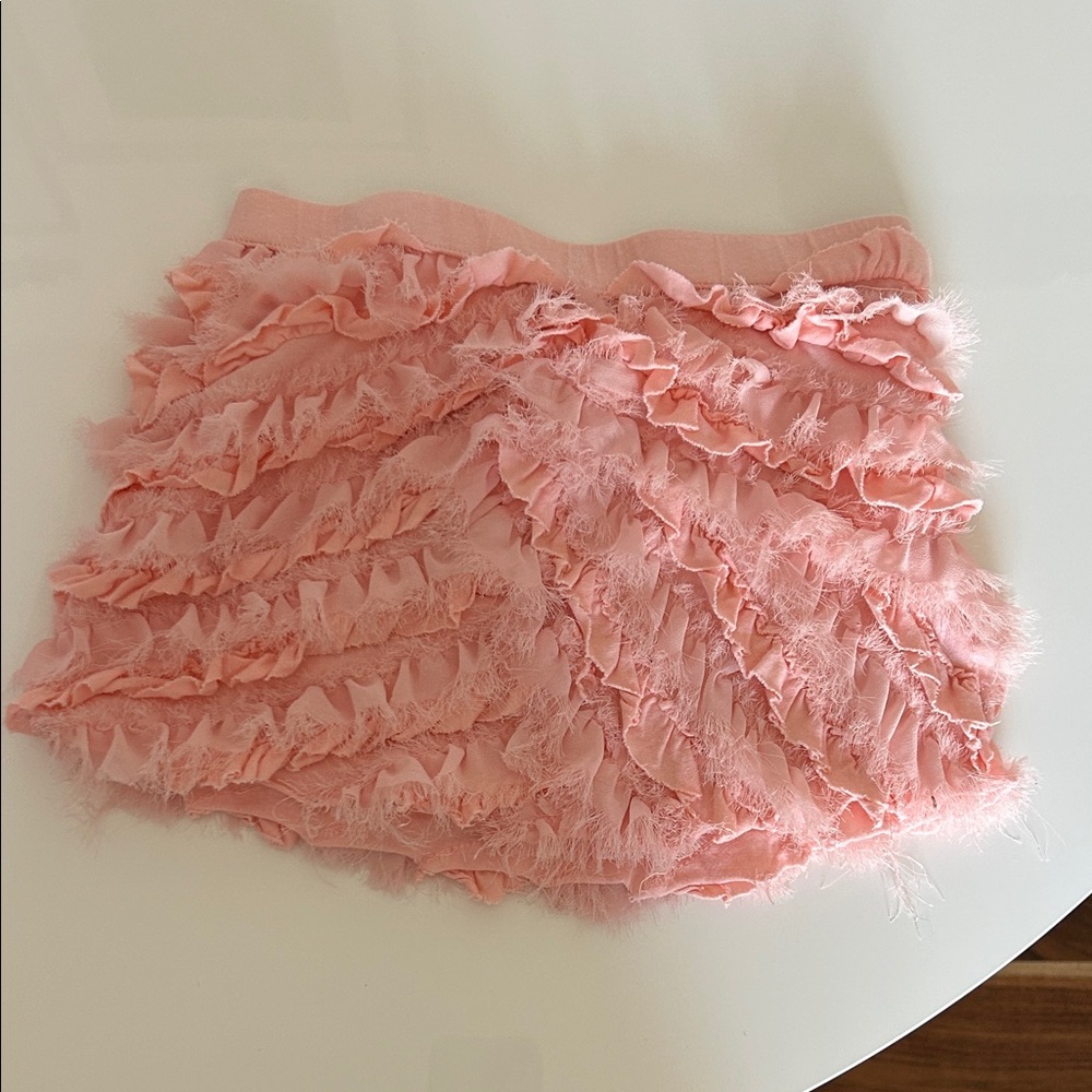 Crewcuts Pink Ruffle Skirt toddler girl size 3